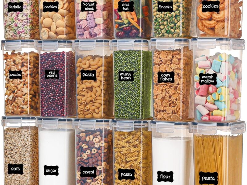 Best Airtight Food Storage Containers with Lids – Keep Your Pantry Fresh & Organized (2025 Picks You’ll Love!)