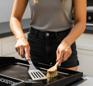 Read more about the article How to Clean a Blackstone Griddle After Cooking – The Right Way