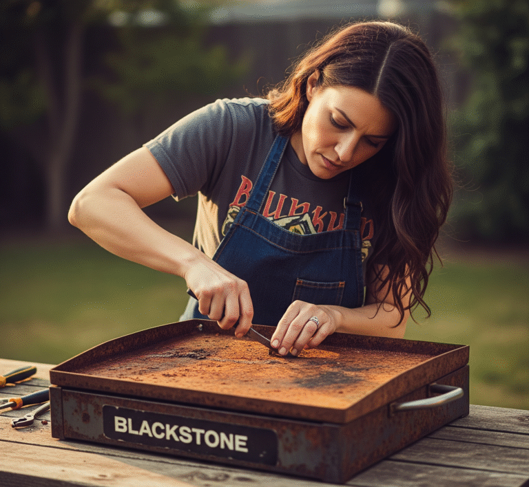 Repair a Rusted Blackstone Griddle