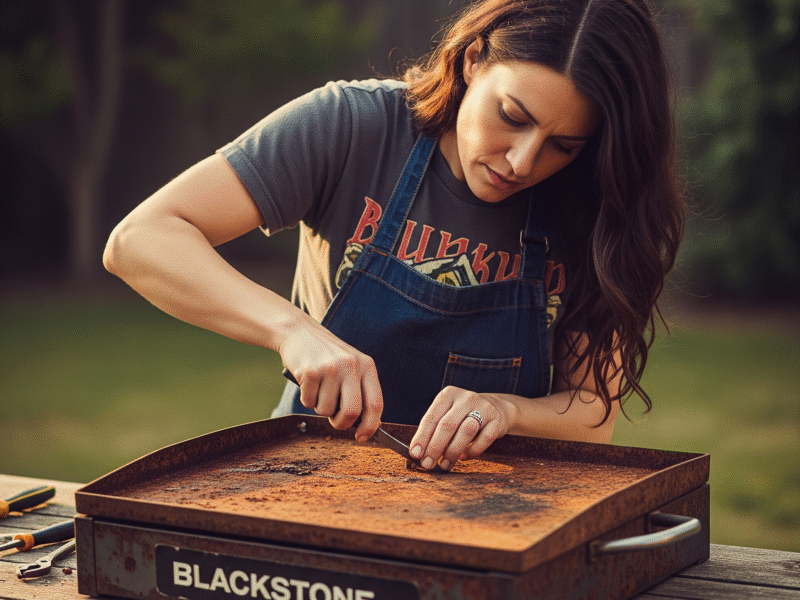 Repair a Rusted Blackstone Griddle – Save It Before It’s Too Late!