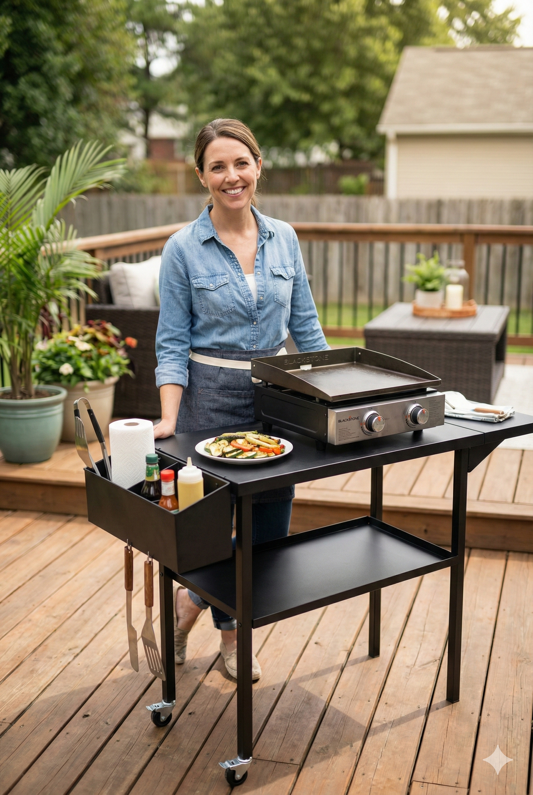 You are currently viewing ⭐ Grill Table for Blackstone Griddle – The Ultimate Portable Griddle Stand for Camping, Tailgating & Outdoor Cooking