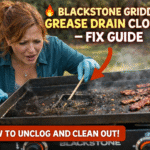 🔥 Blackstone Griddle Grease Drain Clogged – Fix Guide