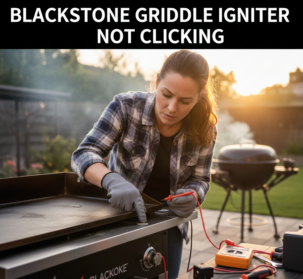 You are currently viewing 🔥 Blackstone Griddle Igniter Not Clicking – How to Fix