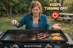 Read more about the article Blackstone Griddle Keeps Turning Off – What’s Wrong?