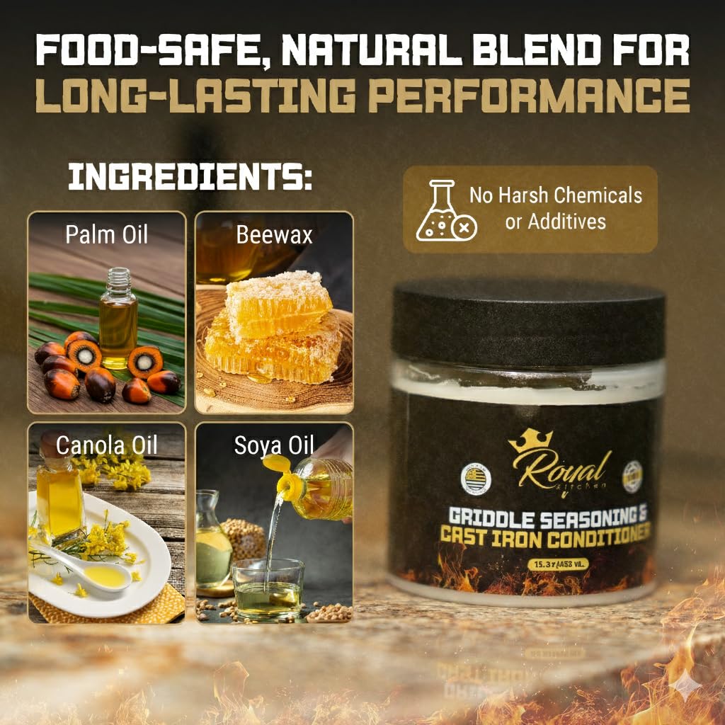 Effective For Restoring, Protecting & Conditioning Blackstone Griddle