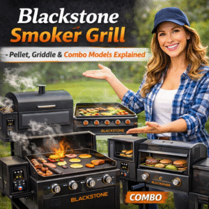 Read more about the article Blackstone Smoker Grill – Pellet, Griddle & Combo Models Explained