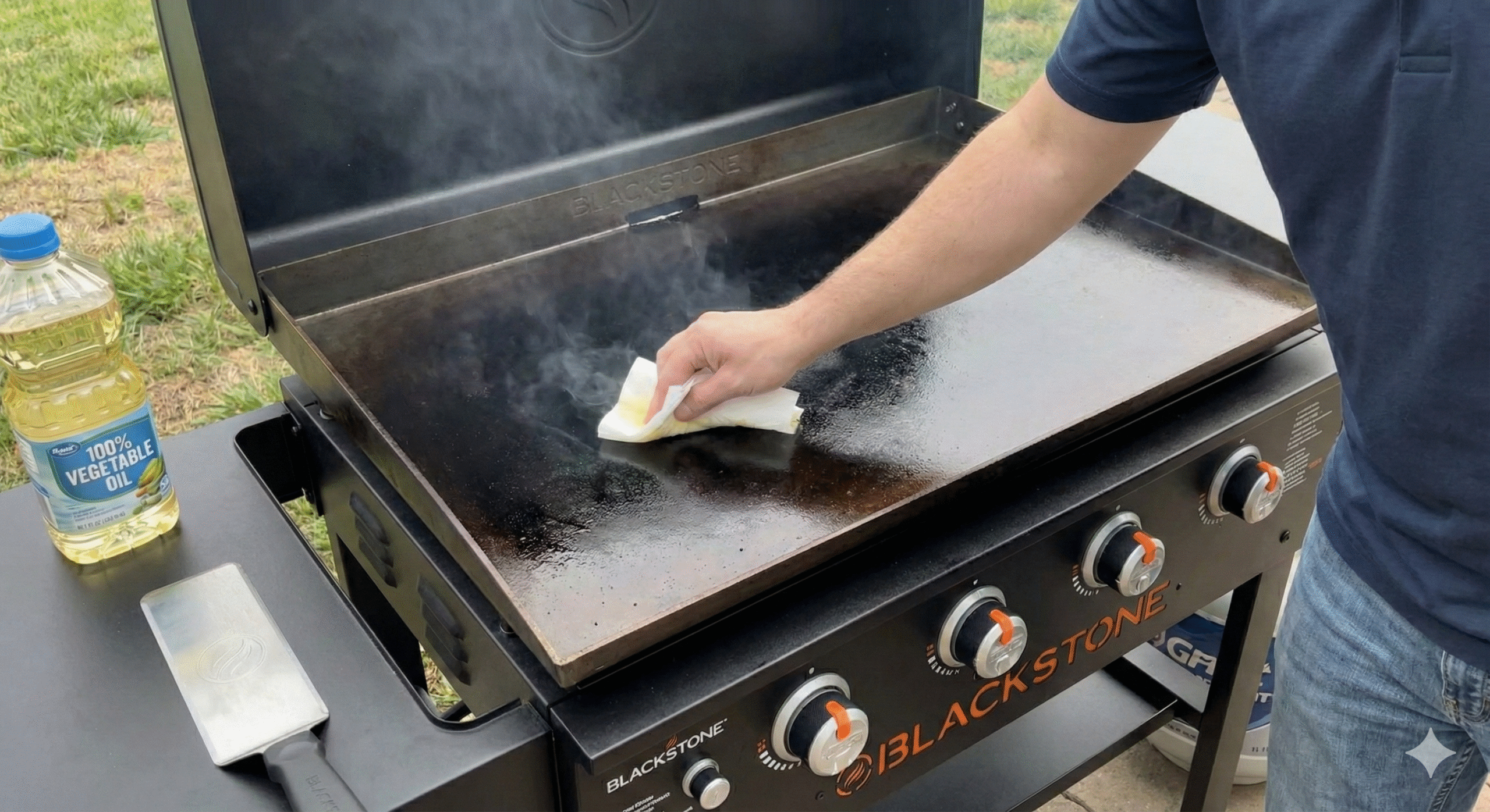 You are currently viewing 🔥 Can I Use Vegetable Oil to Season My Blackstone Griddle?