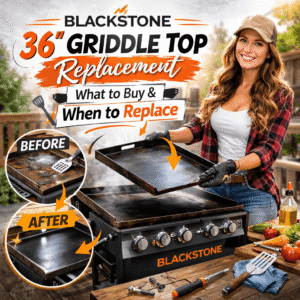 Read more about the article Blackstone 36 Griddle Top Replacement – What to Buy & When to Replace