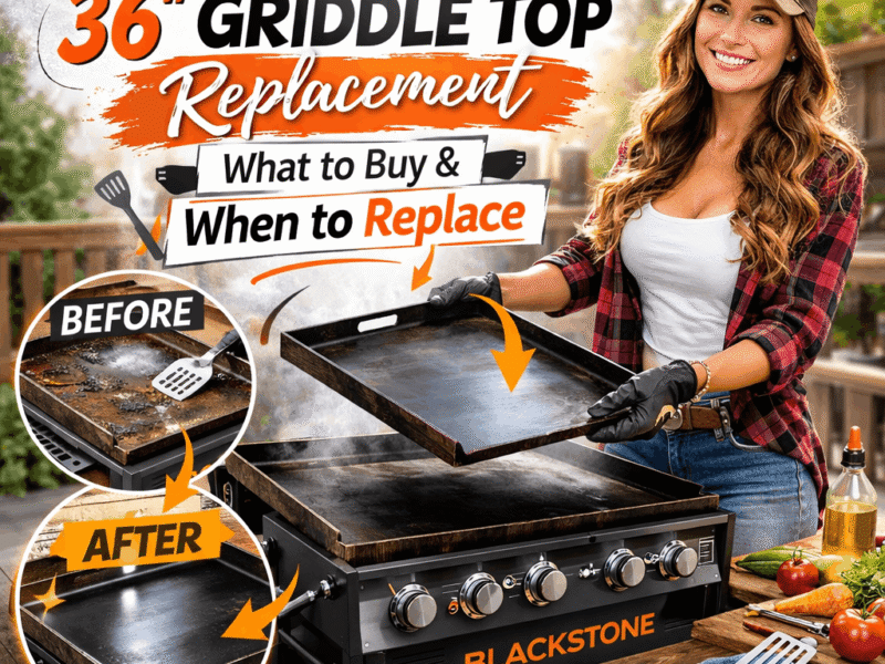 Blackstone 36 Griddle Top Replacement – What to Buy & When to Replace