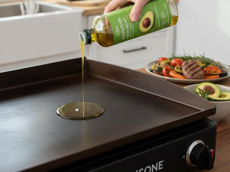 🥑 Healthiest Oil to Use on a Blackstone Griddle