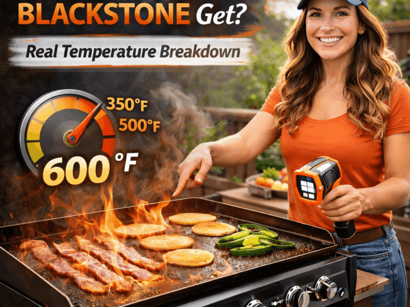 How Hot Does a Blackstone Get? Real Temperature Breakdown