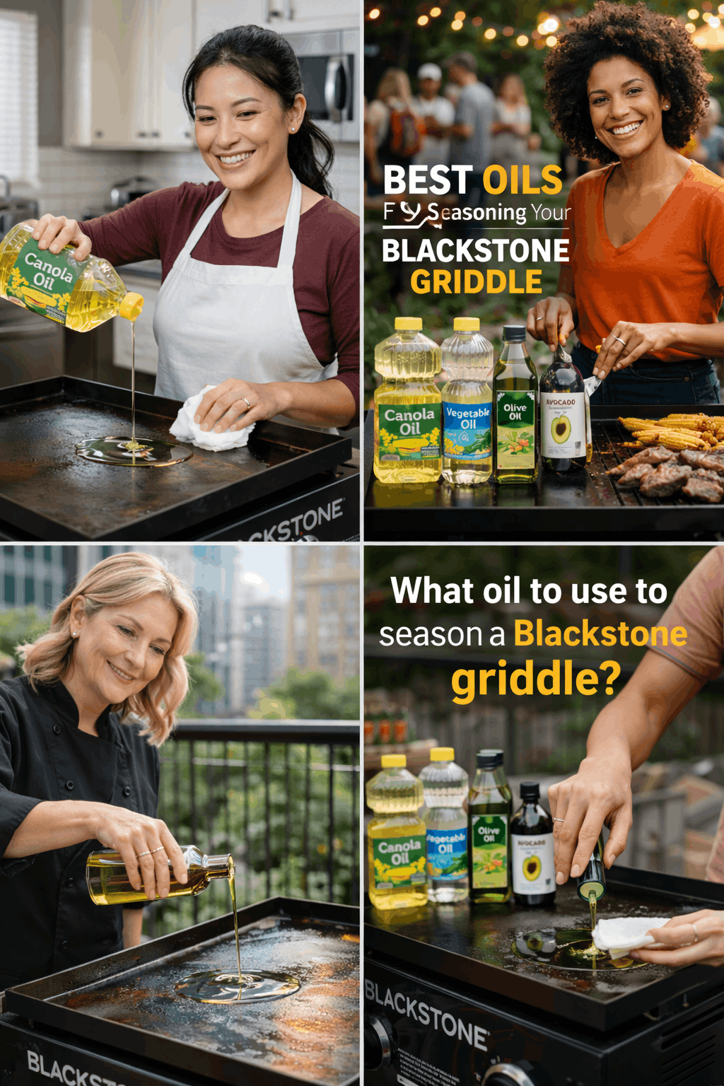 You are currently viewing What Oil to Use to Season a Blackstone Griddle