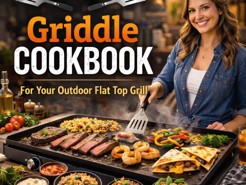 Best Griddle Cookbook – Top Picks for Blackstone & Flat Top Cooking