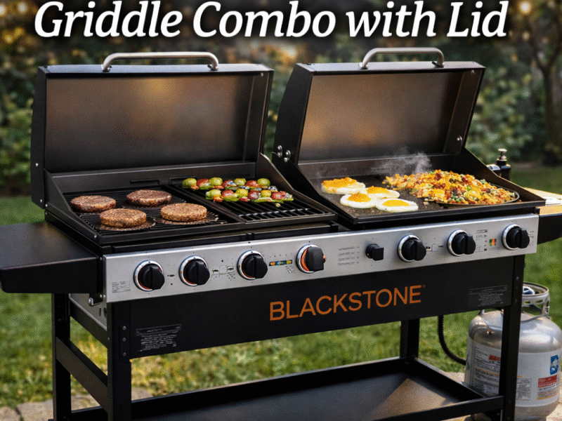 Blackstone Gas Grill and Griddle Combo with Lid (Complete Buyer Guide)