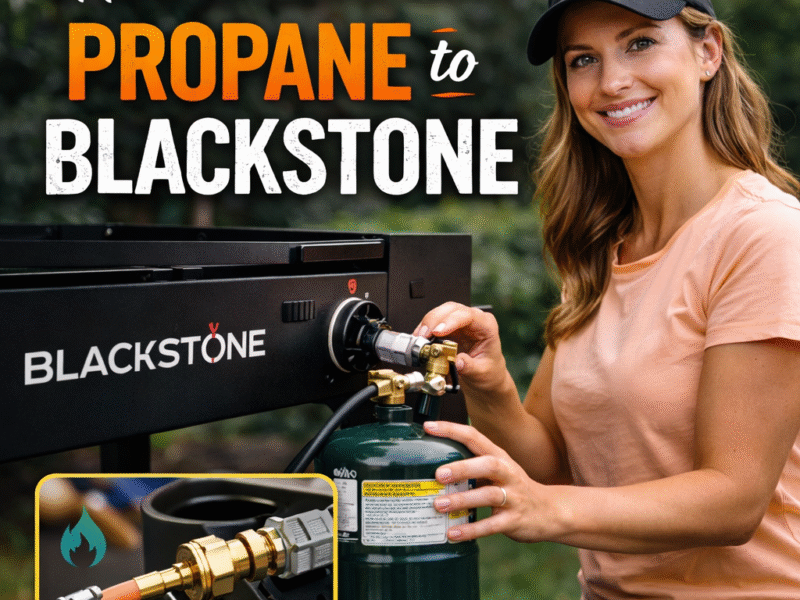 How to Connect Propane to Blackstone (Step-by-Step Guide)
