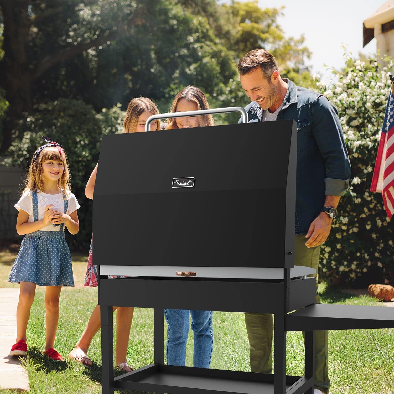 Upgrade Hinged Lid for Blackstone 36 inch Griddles, Griddle Hard Cover Flat Top Lid for Blackstone 36" Griddle 1554 1863 1825 1818 Grill Hood for Black Stone