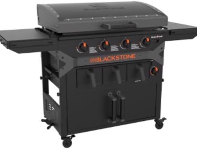 Blackstone 36" 4-Burner Griddle with Air Fryer Combo uskitchentools.com