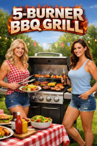 Read more about the article 5 Burner BBQ Grill – Is It the Right Size for Your Backyard?