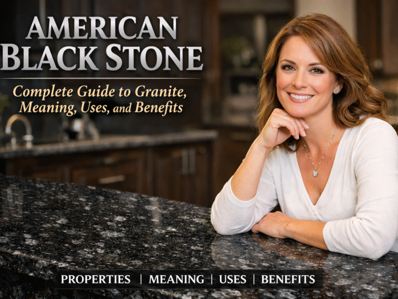 American Black Stone – Complete Guide to Granite, Meaning, Uses, and Benefits