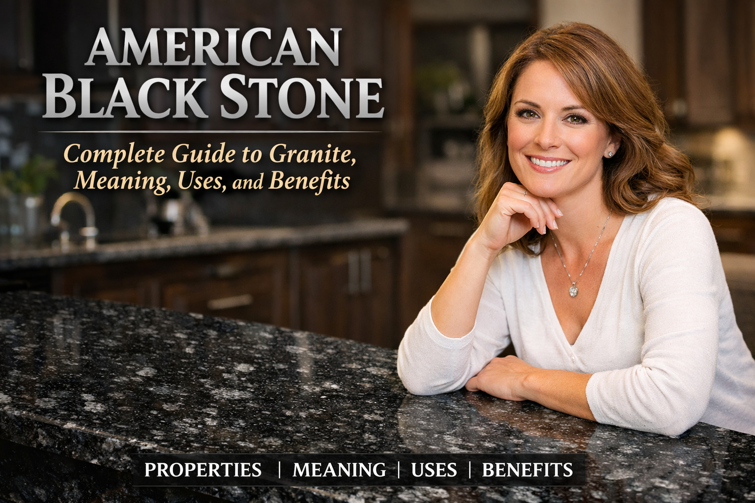 You are currently viewing American Black Stone – Complete Guide to Granite, Meaning, Uses, and Benefits
