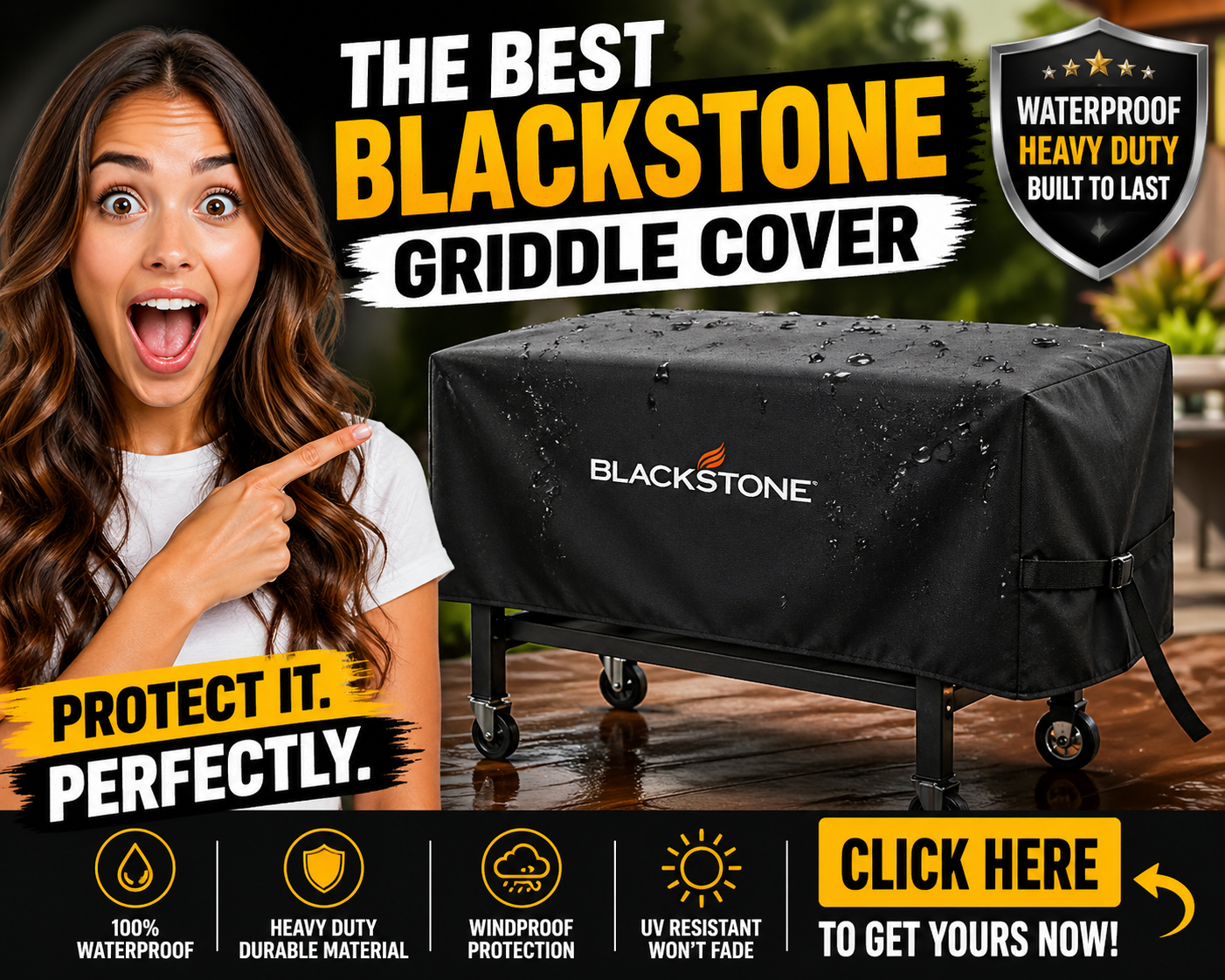 You are currently viewing Best Blackstone Griddle Cover Waterproof Heavy Duty – Protect Your Griddle in Every Weather