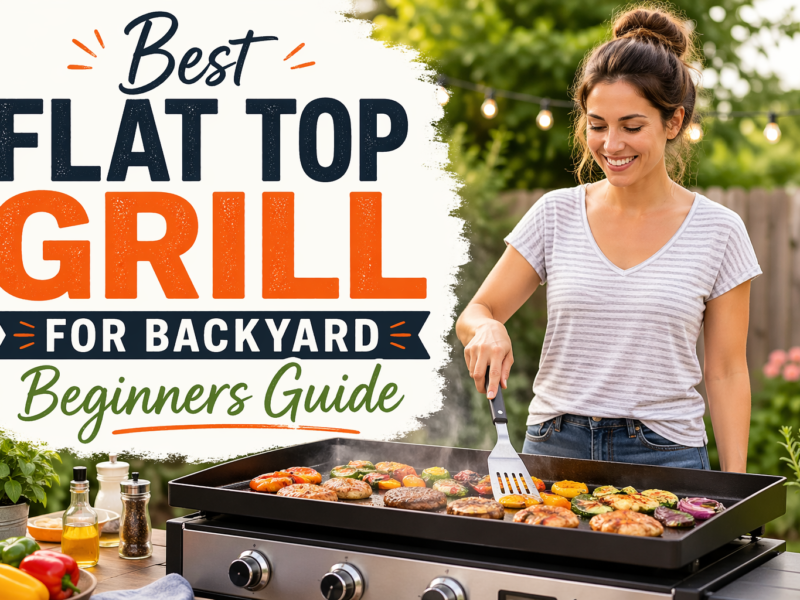 Best Flat Top Grill for Backyard Beginners Guide – Easy Way to Start Outdoor Cooking at Home
