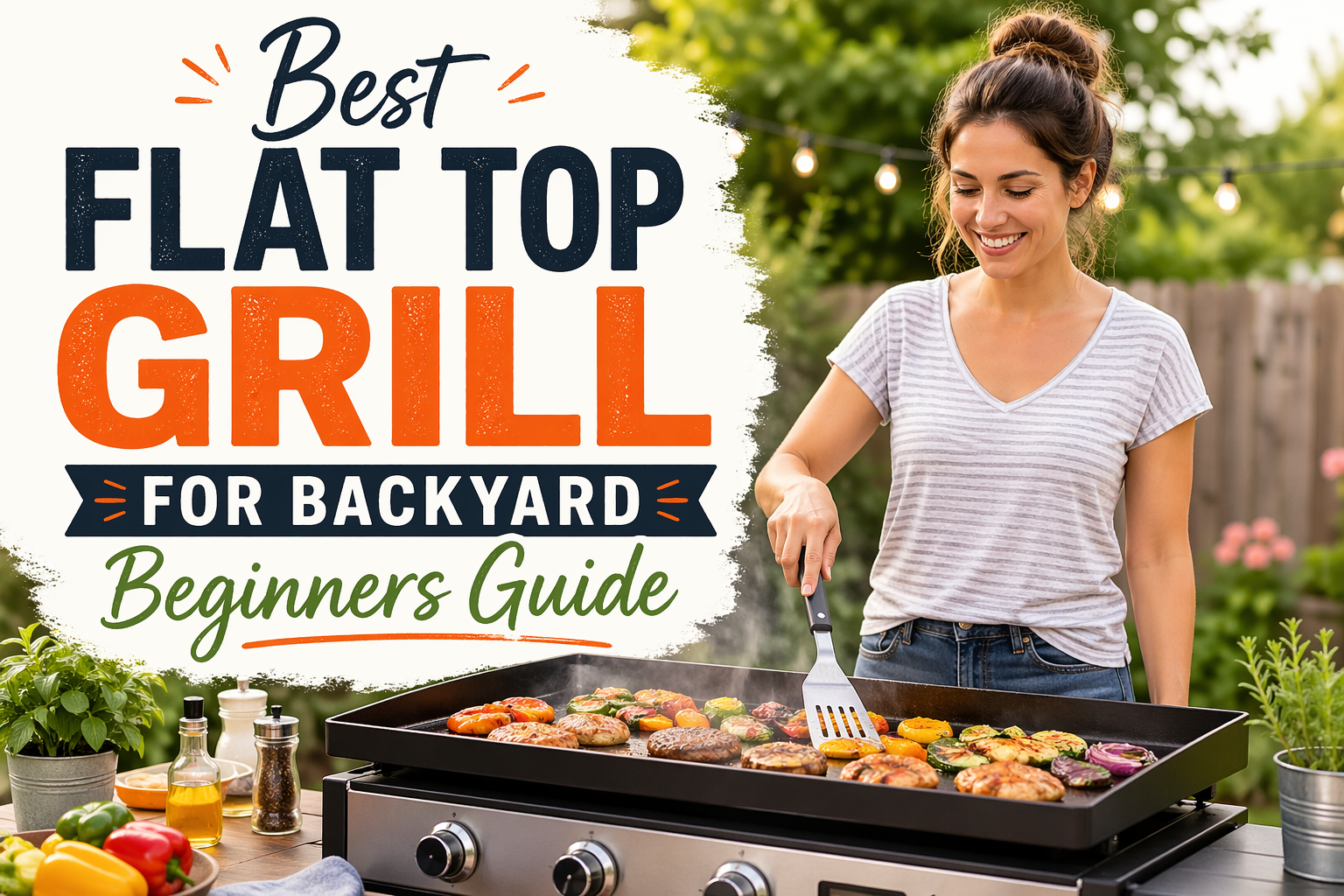 You are currently viewing Best Flat Top Grill for Backyard Beginners Guide – Easy Way to Start Outdoor Cooking at Home