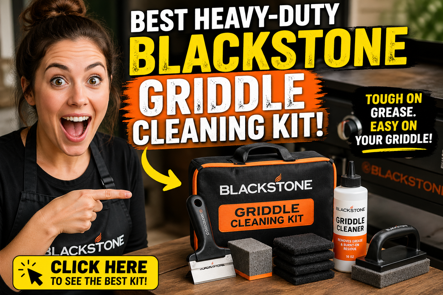 You are currently viewing The Ultimate Guide to the Best Heavy-Duty Blackstone Griddle Cleaning Kit