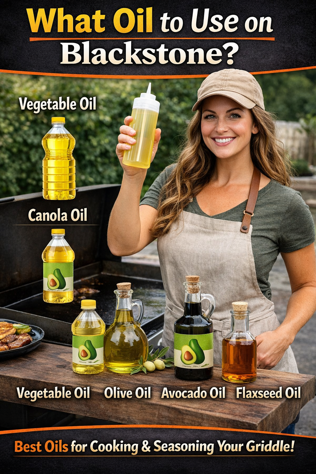 You are currently viewing What Oil to Use on Blackstone – The Best Oils for Seasoning and Cooking
