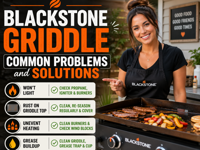 Blackstone Griddle Common Problems and Solutions – Easy Fix Guide for Better Cooking Performance