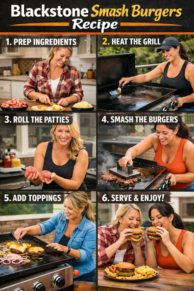 Blackstone Smash Burgers Recipe Step by Step