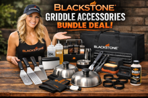 Read more about the article Blackstone Griddle Accessories Bundle Deal – Best Value Sets to Upgrade Your Outdoor Cooking