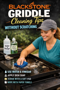 Read more about the article Blackstone Griddle Cleaning Tips Without Scratching – Safe Methods to Keep Your Griddle Like New
