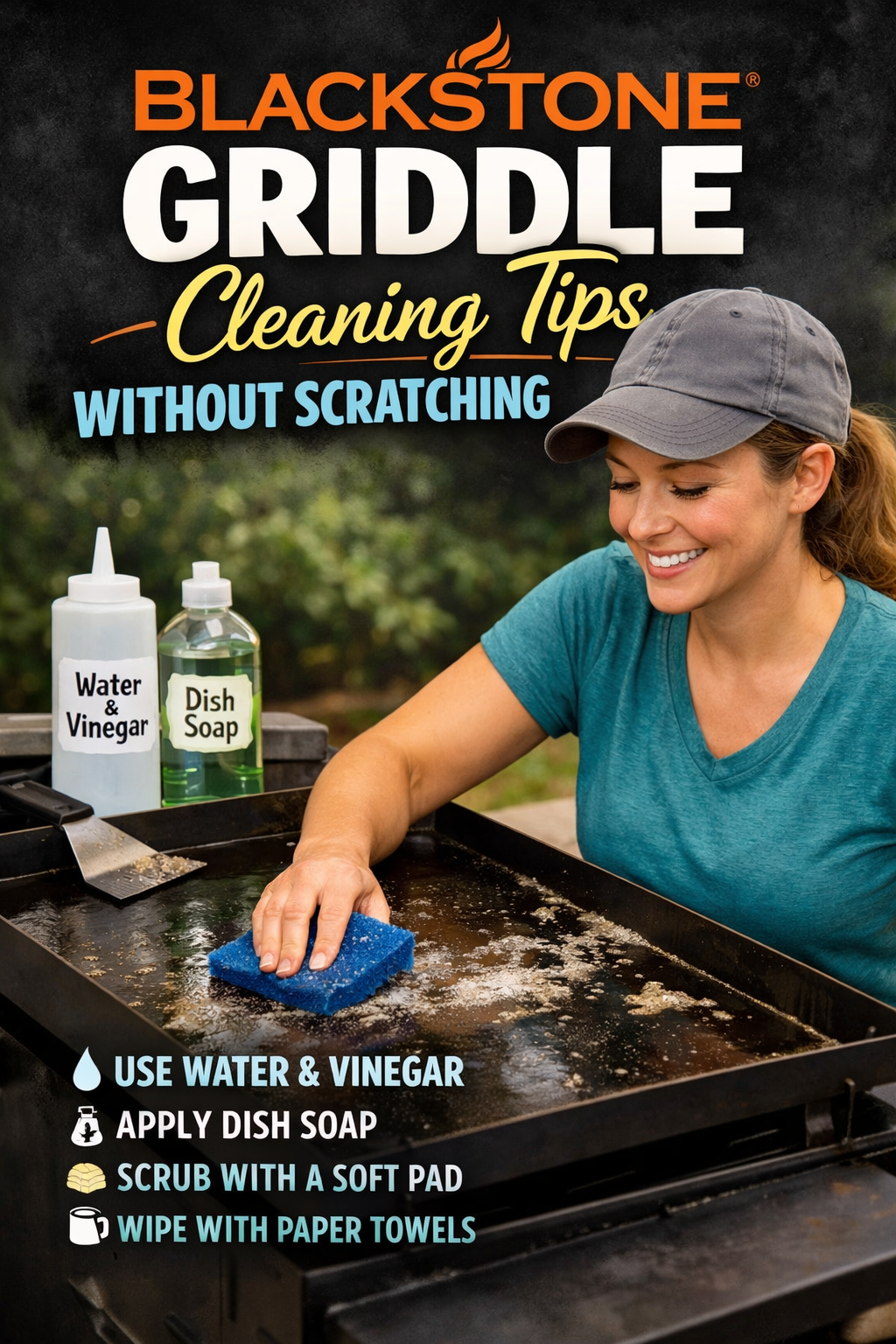 You are currently viewing Blackstone Griddle Cleaning Tips Without Scratching – Safe Methods to Keep Your Griddle Like New