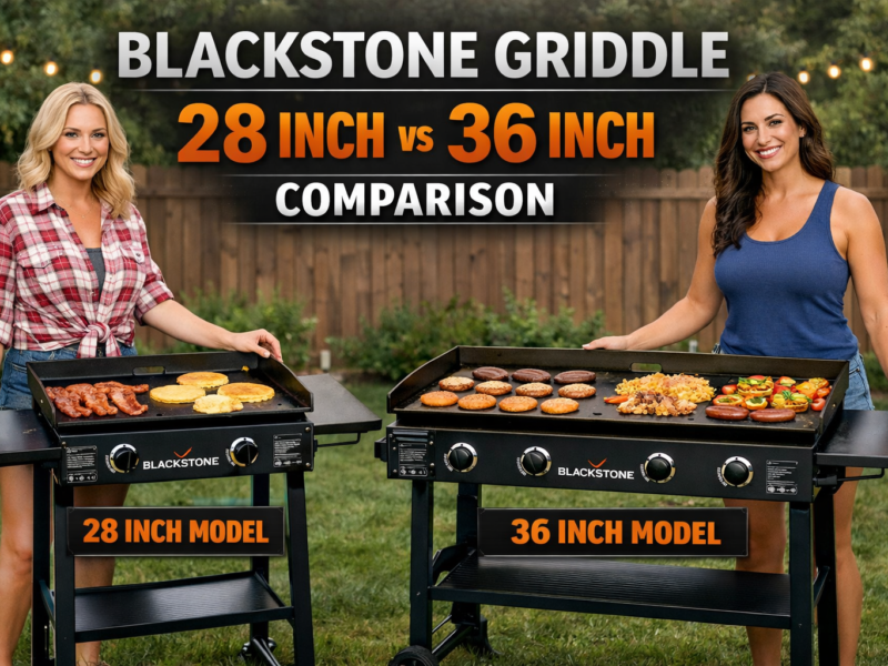 Blackstone Griddle 28 Inch vs 36 Inch Comparison – Which Size Should You Choose in 2026?
