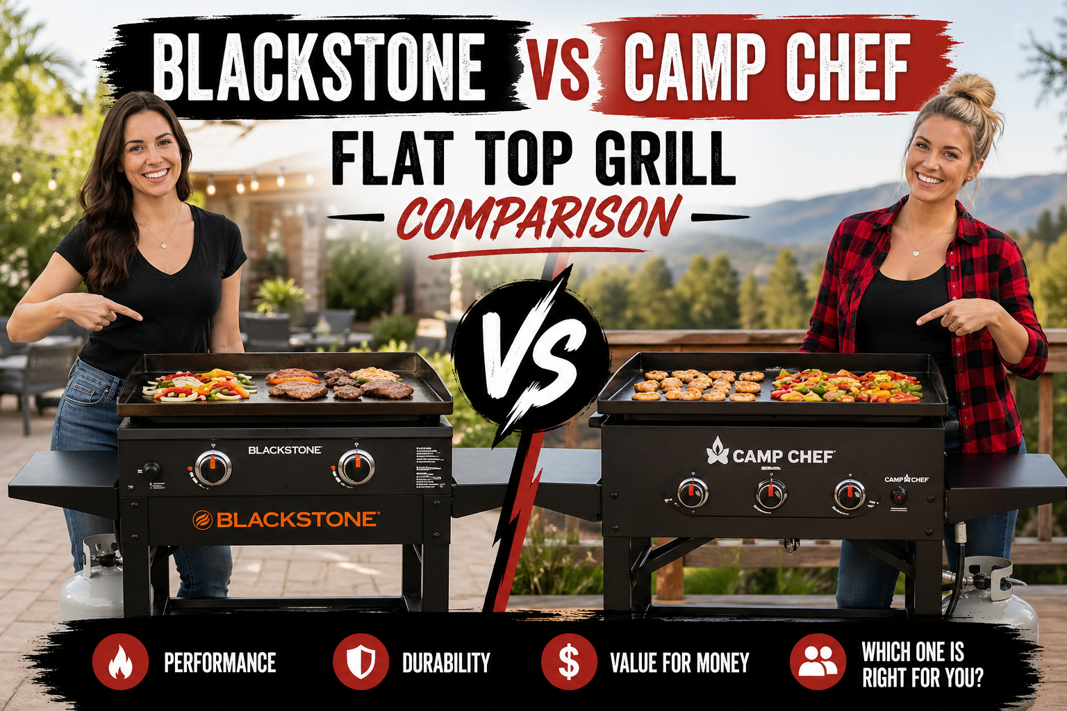 You are currently viewing Blackstone vs Camp Chef Flat Top Grill Comparison – Which One Is Worth Buying in 2026?