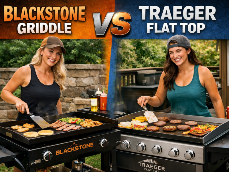 Blackstone Griddle vs Traeger Flat Top – Complete Comparison Guide for 2026 Buyers