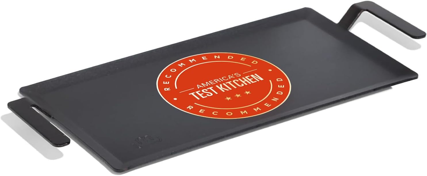 Made In Cookware | Carbon Steel Griddle - (Like Cast Iron, but Better) | Professional Cookware | Crafted in Sweden | Induction Compatible