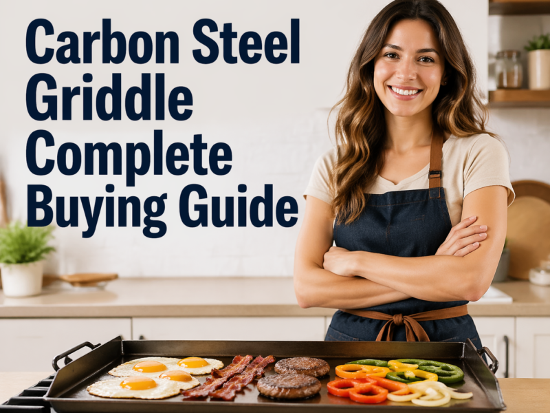 Carbon Steel Griddle Complete Buying Guide – How to Choose the Best Griddle for Long Lasting Performance