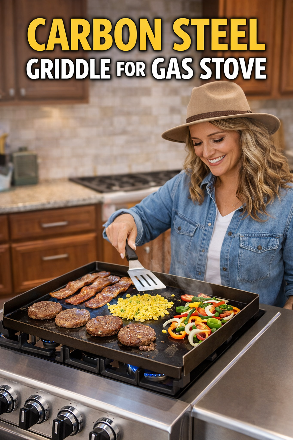 You are currently viewing Carbon Steel Griddle for Gas Stove – The Secret to Restaurant Style Cooking at Home