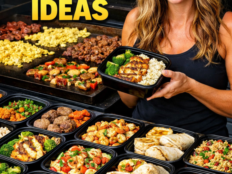Blackstone Griddle Meal Prep Ideas – Easy Ways to Prepare Multiple Meals Faster