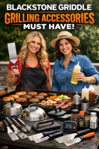 Read more about the article Blackstone Griddle Grilling Accessories Must Have – Essential Tools for Better Outdoor Cooking