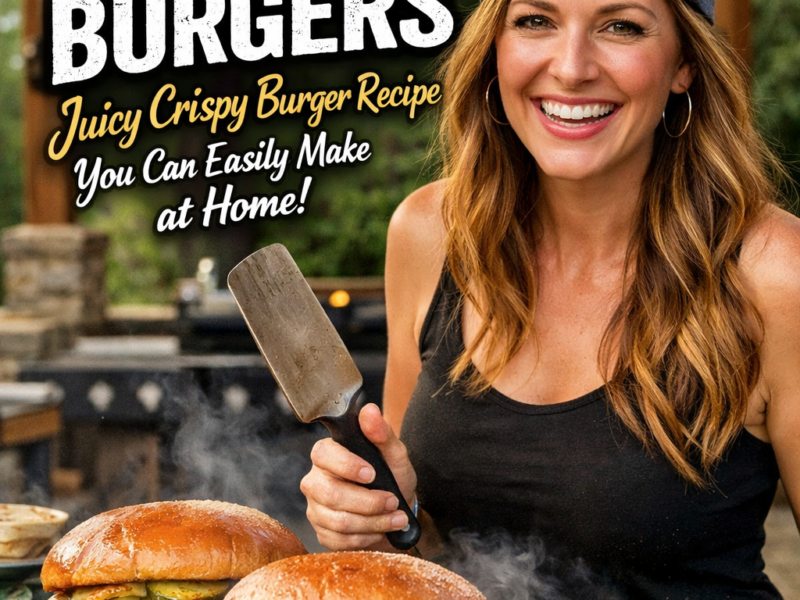 Blackstone Smash Burgers – Juicy Crispy Burger Recipe You Can Easily Make at Home