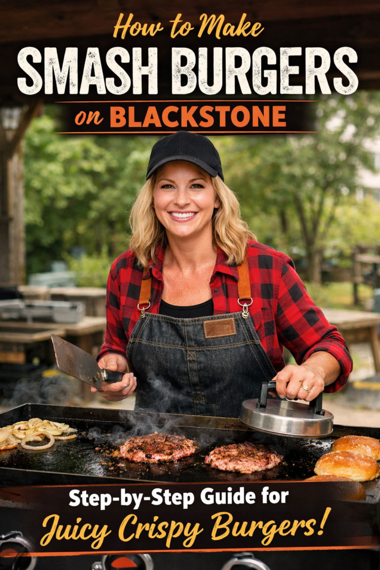 How to Make Smash Burgers on Blackstone