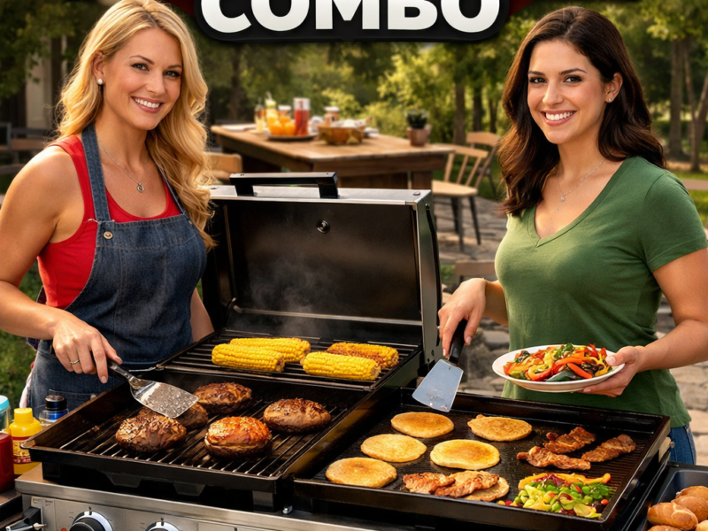 Best Grill and Griddle Combo – The Smart Way to Cook Juicy Meals at Home