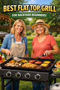 Read more about the article Best Flat Top Grill for Backyard Beginners – Easy Way to Start Outdoor Cooking with Confidence