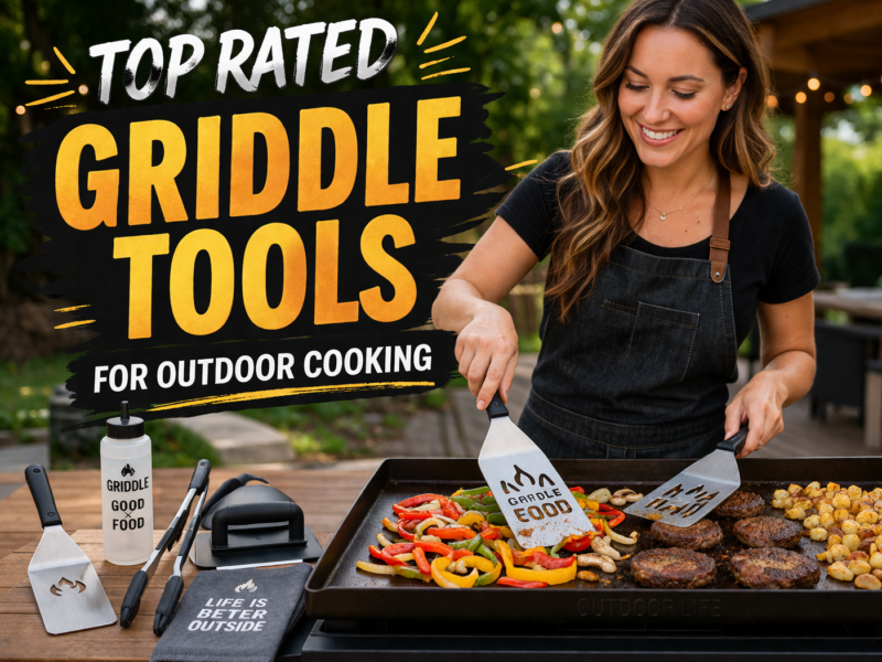 Top Rated Griddle Tools for Outdoor Cooking – Essential Accessories for Better Griddle Results