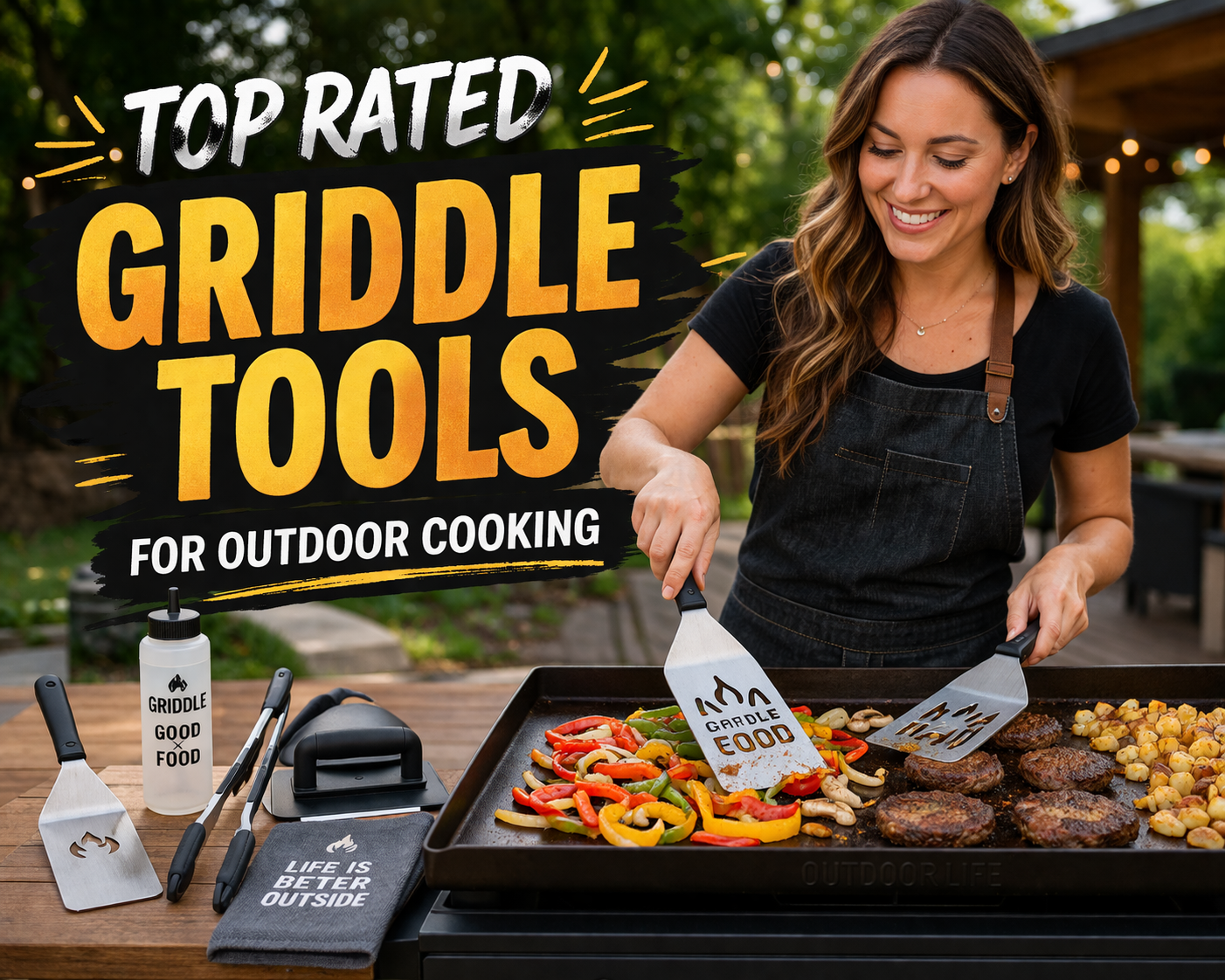 You are currently viewing Top Rated Griddle Tools for Outdoor Cooking – Essential Accessories for Better Griddle Results