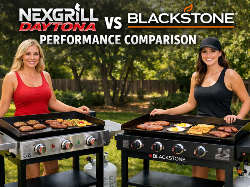 Nexgrill Daytona vs Blackstone Performance Comparison – Which Flat Top Grill Delivers Better Results?
