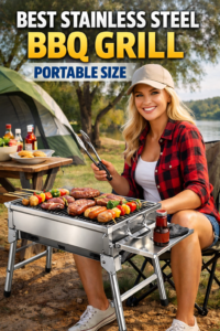 Best Stainless Steel BBQ Grill Portable Size